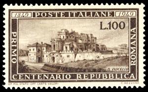 1949 - 100 lire Repubblica Romana (600), ben ... 