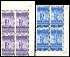 1950 - Radiodiffusione, serie completa ... 