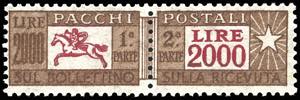 1966 - 2.000 lire, dentellatura a pettine 13 ... 