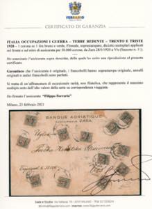 TRENTO E TRIESTE 1920 - 1 corona ... 