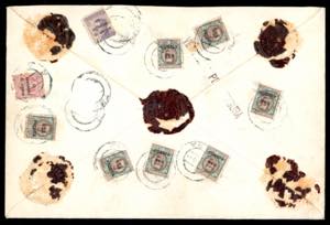 DALMAZIA 1920 - 1 cor. su 1 lira ... 