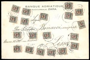 DALMAZIA 1920 - 1 cor. su 1 lira (1), 26 ... 
