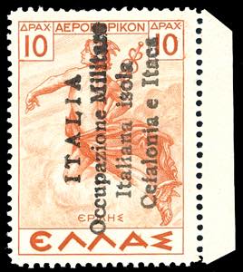 EMISSIONI DARGOSTOLI POSTA AEREA 1941 - 10 ... 