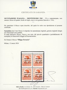 MONTENEGRO 1941 - 50 p. ... 