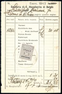 OCCUPAZIONE ANGLO-AMERICANA AMGOT SICILIA ... 