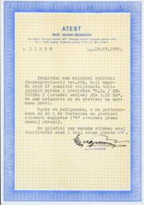 OCCUPAZIONE CROATA 1944 - ... 