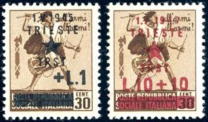 OCCUPAZIONE JUGOSLAVA TRIESTE 1945 - I due ... 