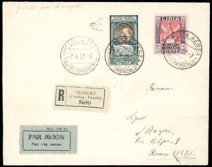 POSTA AEREA 1932 - 100 lire Dante, in ... 