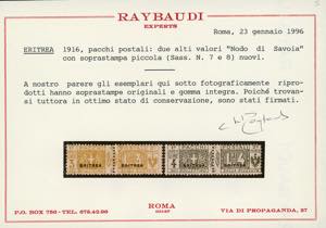 PACCHI POSTALI 1916 - ... 