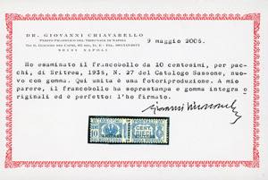 PACCHI POSTALI 1927/37 - Fasci al ... 
