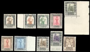 1924/1929 - Pittorica, senza filigrana, ... 