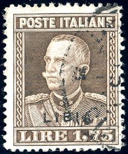 1930 - 1,75 lire bruno Vittorio Emanuele ... 
