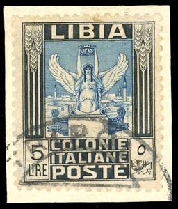 1937 - 5 lire Pittorica, dent. 11 (144), ... 