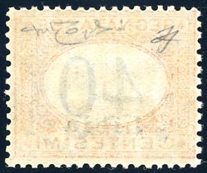 SEGNATASSE 1930 - 40 cent. arancio ... 