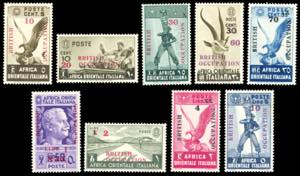 OCCUPAZIONE BRITANNICA AFRICA ORIENTALE 1941 ... 