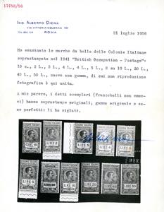 OCCUPAZIONE BRITANNICA AFRICA ... 