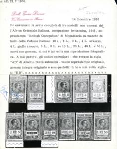 OCCUPAZIONE BRITANNICA AFRICA ... 