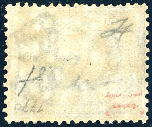 1894 - 1 lira oltremare Stemma ... 