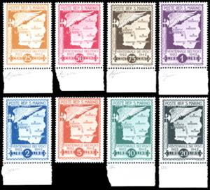 1943 - Ventennale dei Fasci, non emessi, ... 