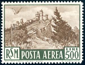 1951 - 500 lire Veduta (97), gomma originale ... 