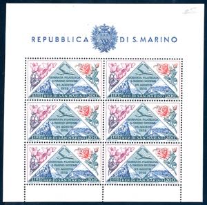 1952 - 200 lire Fiori/Giornata Filatelica, ... 