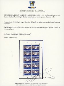 1947 - 100 lire Centenario ... 