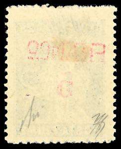 1919/20 - 5 cent. su 25 cent. ... 