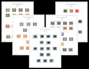 1897/1945 - Giro completo delle emissioni ... 
