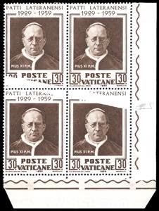 1959 - 30 lire Patti Lateranensi (260), ... 