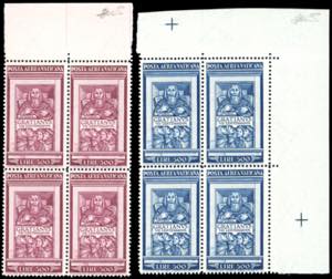 POSTA AEREA 1951 - Graziano, serie completa ... 