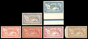 FRANCIA 1900 - Merson, serie completa ... 