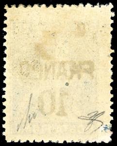 1919/20 - 10 cent. su 25 cent. ... 