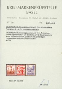 GERMANIA OCCUPAZIONE POLONIA 1944 ... 