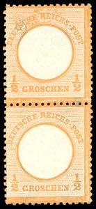 GERMANIA REICH 1872 - 1/2  g. Aquila, grande ... 
