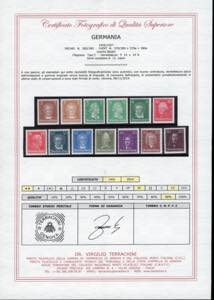 GERMANIA REICH 1926/27 - Uomini ... 