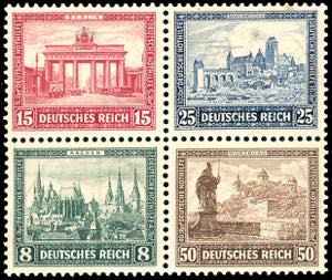 GERMANIA REICH 1930 - Iposta, serie completa ... 