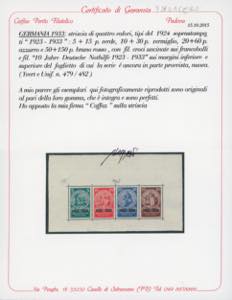 GERMANIA REICH 1933 - Santa ... 