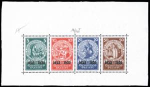 GERMANIA REICH 1933 - Santa Elisabetta ... 