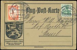 GERMANIA REICH POSTA AEREA 1912 - 20 p. ... 