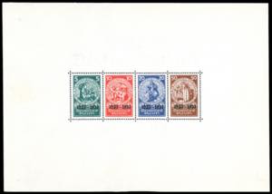 GERMANIA REICH FOGLIETTI 1933 - Beneficenza, ... 