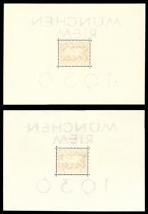 GERMANIA REICH FOGLIETTI 1936/37 - ... 