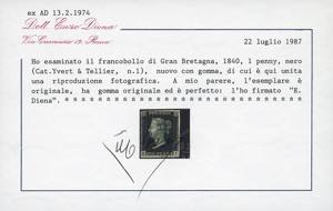 GRAN BRETAGNA 1840 - 1 p. Penny ... 