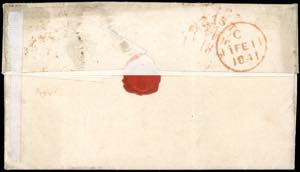 GRAN BRETAGNA 1841 - 1 p. nero ... 