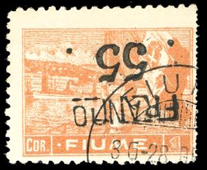 1919/20 - 55 cor. su 1 cor. Soprastampato ... 