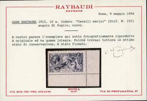 GRAN BRETAGNA 1913 - Cavalli ... 