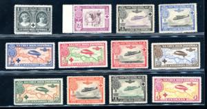 SPAGNA 1926 - Croce rossa, serie ... 