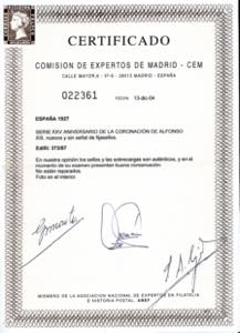 SPAGNA 1927 - Alfonso XIII, ... 