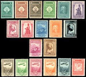 SPAGNA 1931 - Montserrat, serie tipo ... 