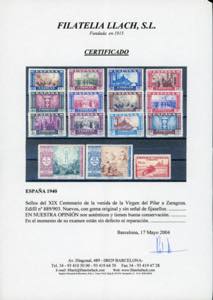 SPAGNA 1940 - Vergine del Pilar, ... 