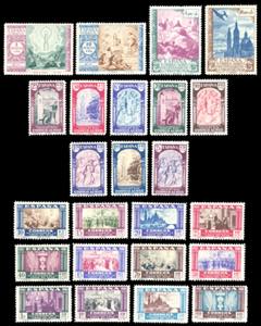 SPAGNA 1940 - Vergine del Pilar, serie ... 